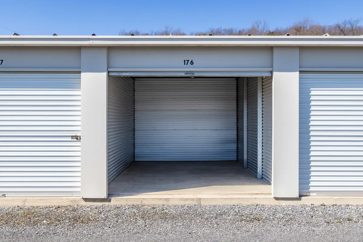 Inside unit KO Storage of Berkeley Springs, WV